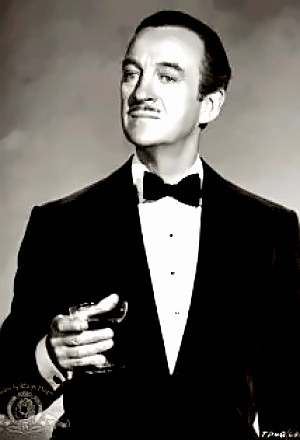 Actor David Niven