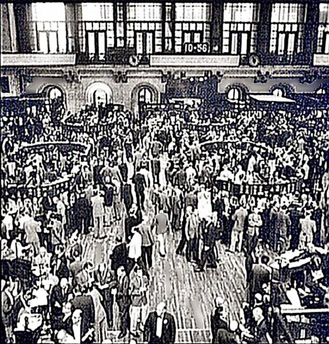 New York Stock Exchange trading floor