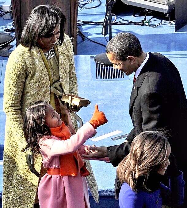 Obama Inauguration - his kids say it all