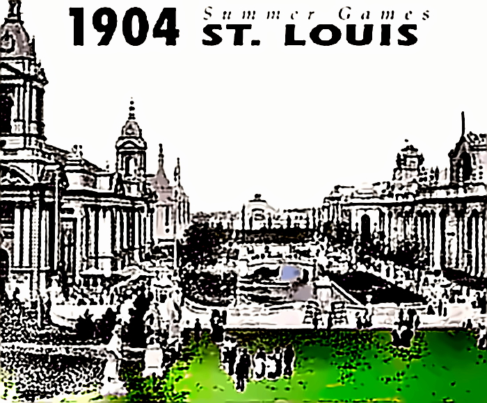 1904 Olympics in St. Louis - first games held in the USA - not very successful