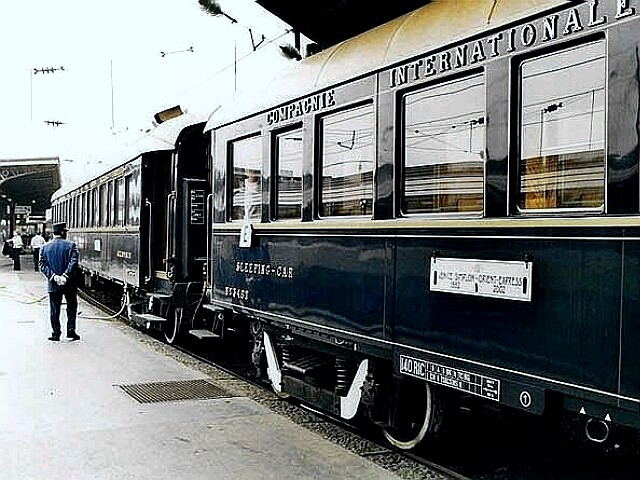 The Orient Express cars