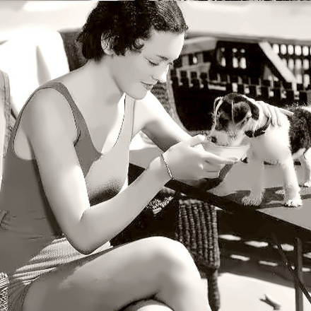 Actress Maureen O'Sullivan