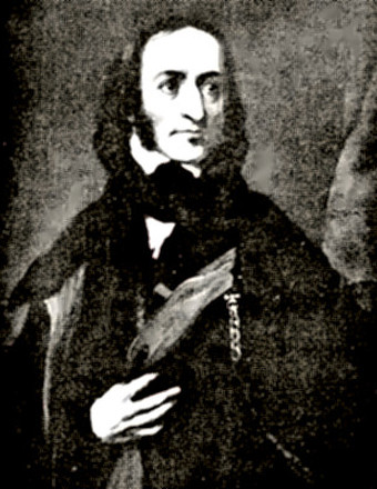 Violinist Nicolo Paganini