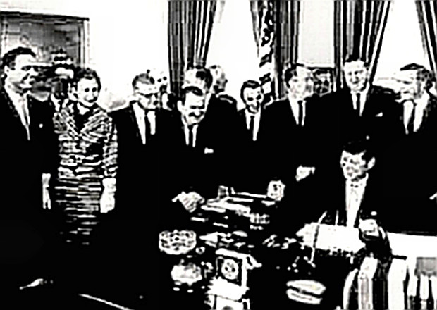 Peace Corps Signing by President Kennedy