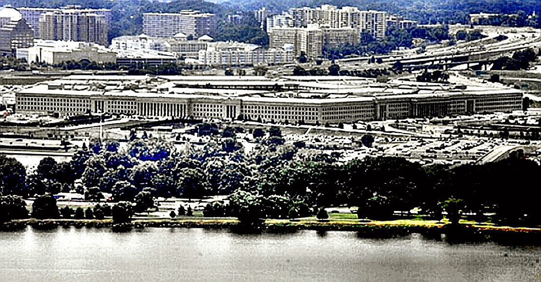 Pentagon - view from Patomic River