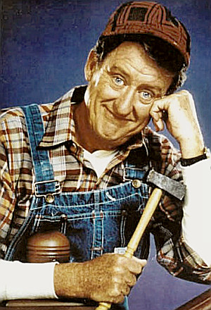 Comedian Tom Poston