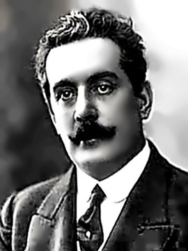 Composer Giacomo Puccini