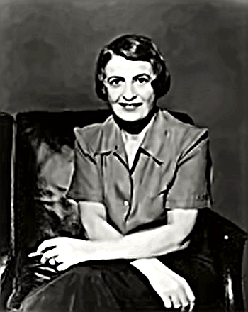 Writer Ayn Rand