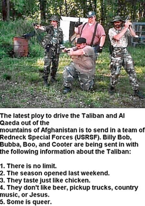 Redneck Special Forces Training Facility