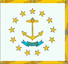 Rhode Island flag