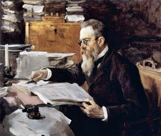 Composer Nikolai Rimsky-Korsakov