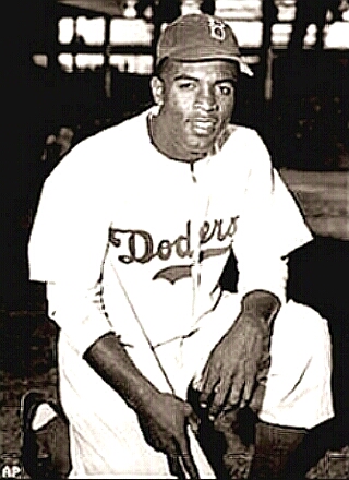 Baseball Great Jackie Robinson