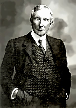 Industrialist John D. Rockefeller