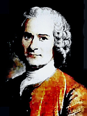 Philosopher Jean-Jacques Rousseau