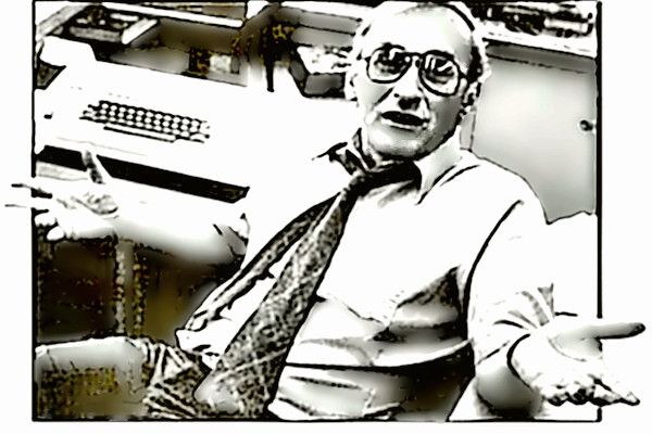 Columnist Mike Royko