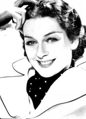 Comic Actress Rosalind Russell