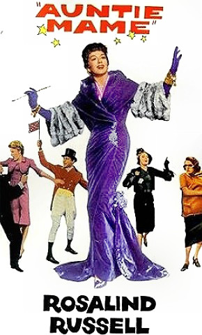 Roz Russell as Auntie Mame