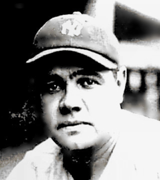 Baseball Great Babe Ruth