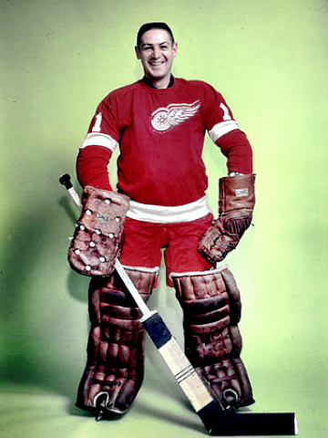 Hockey Hall of Famer Terry Sawchuk