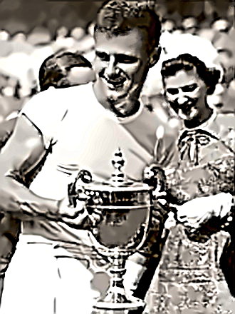 Tennis Champ Ted Schroeder