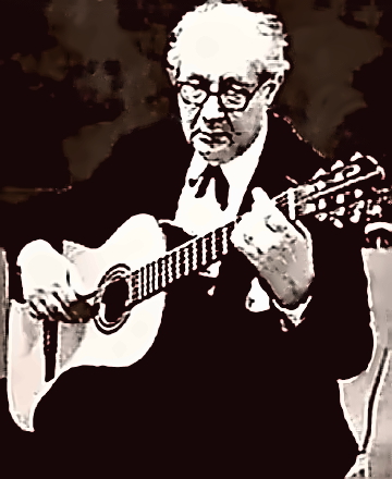Classical Guitarist Andrs Segovia