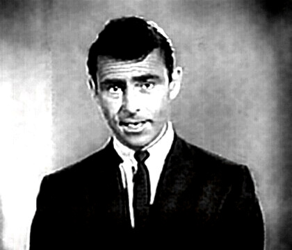 Scriptwriter Rod Serling