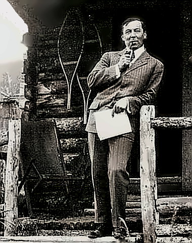 Poet Robert W. Service's Dawson cabin