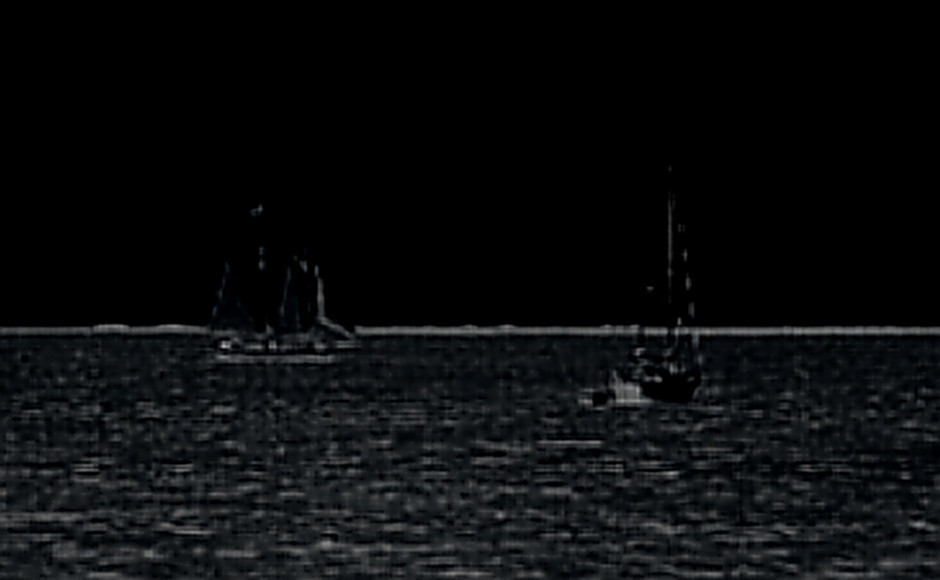 ships passing in night