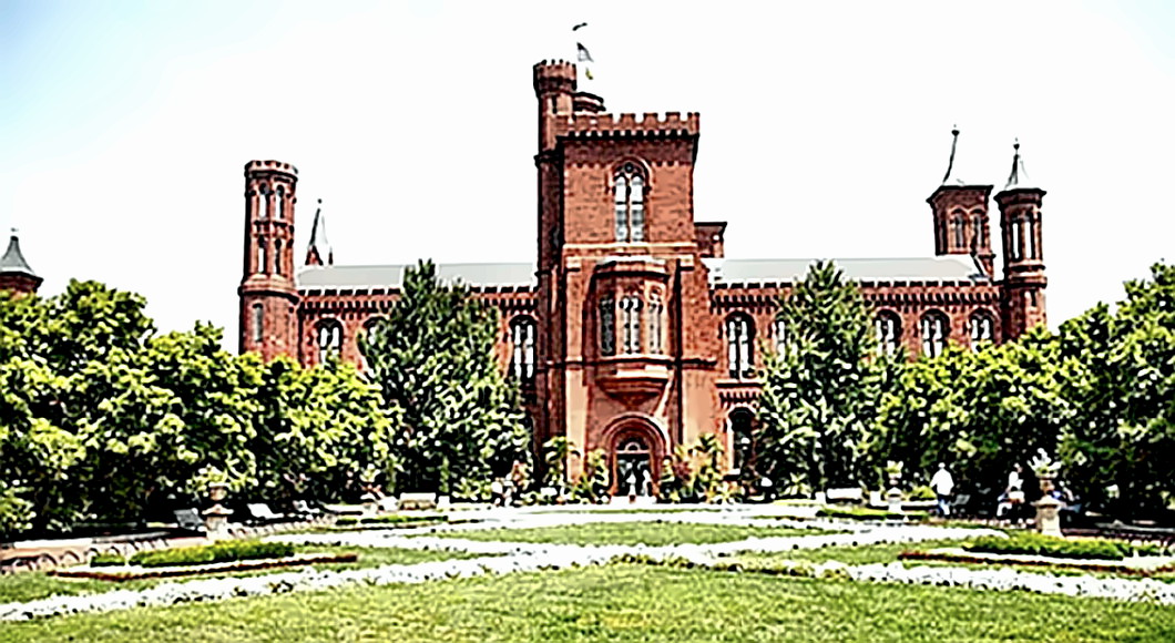 The Smithsonian Castle in Washington, DC, original building