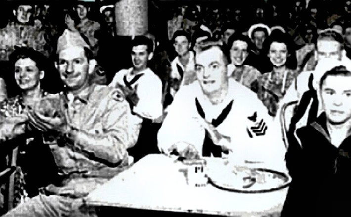 Stage Door Canteen with 1940 patrons