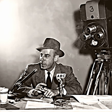 Sportscaster Bill Stern