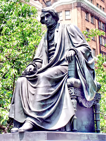 Chief Justice Roger B. Taney statue