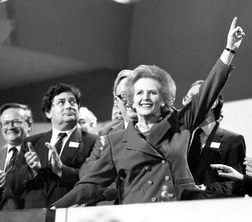 Politician Margaret Thatcher