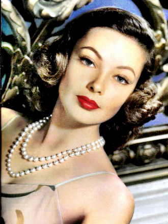 Actress Gene Tierney