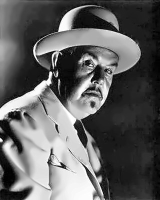 Actor Sidney Toler as Charlie Chan