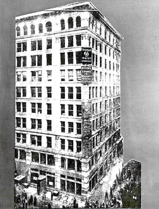 Triangle Shirtwaist factory - Asch building