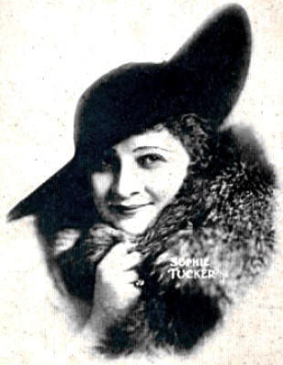Sophie Tucker in 1917