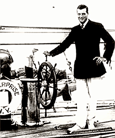 Yachtsman Mike Vanderbilt