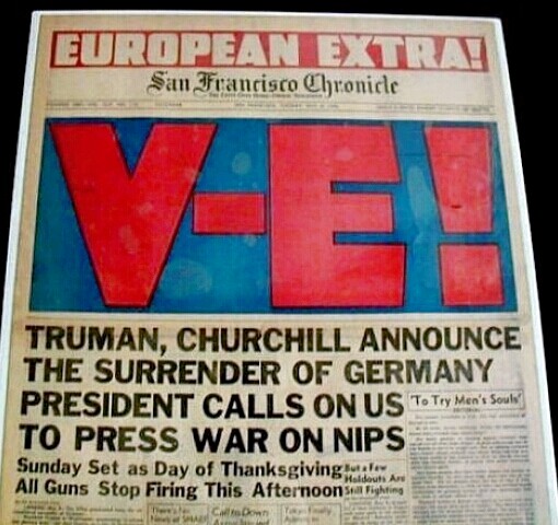 V-E Day - San Francisco Chronicle