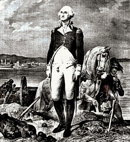 General George Washington at Bunker (Breed's) Hill