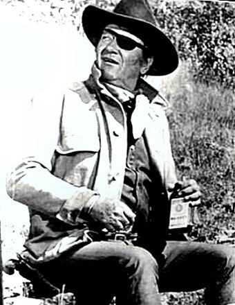 John Wayne as Rooster Cogburn