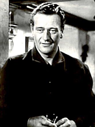 Actor John Wayne in Wake of the Red Witch