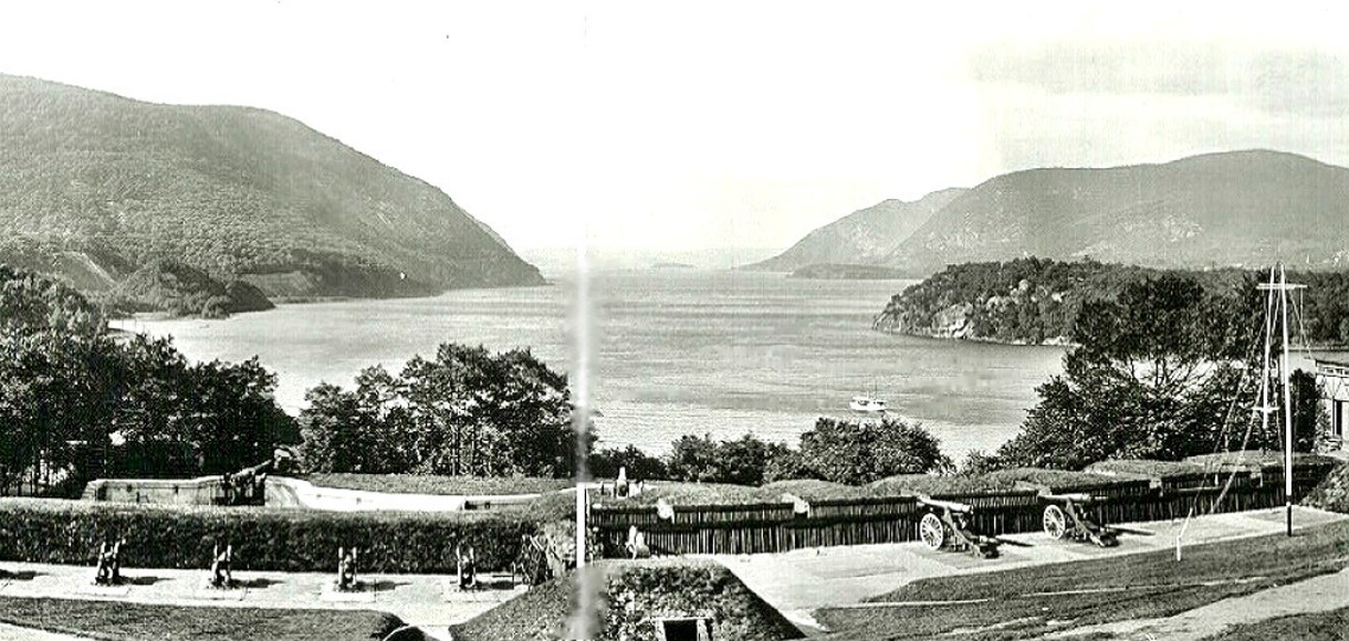 Hudson at West Point, New York (looking North)