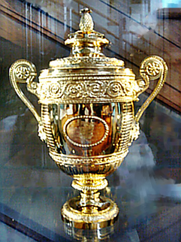 Wimbledon - the first trophy to be awarded