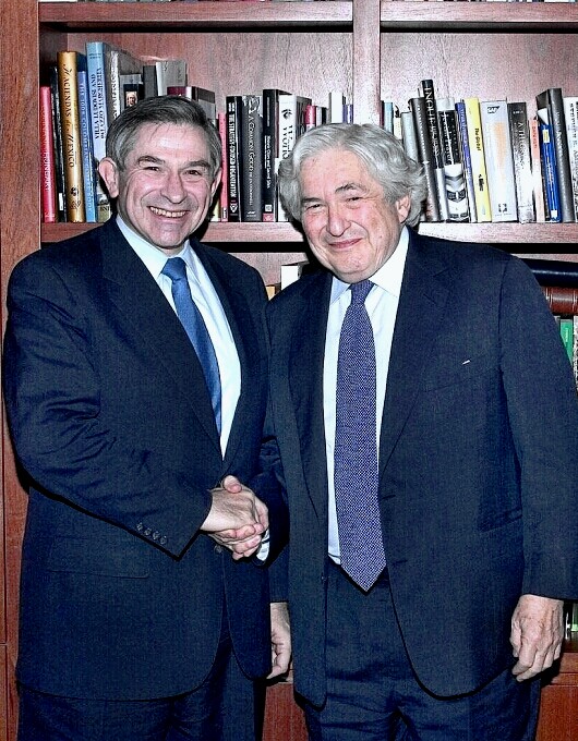 Wolfensohn and Paul Wolfowitz