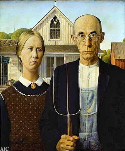 Grant Wood's American Gothic