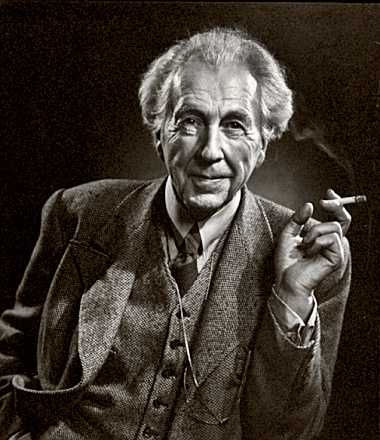 Architect Frank Lloyd Wright