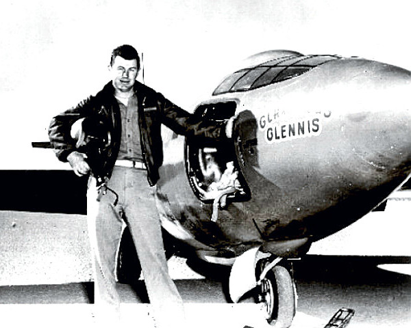 Chuck Yeager with X-1